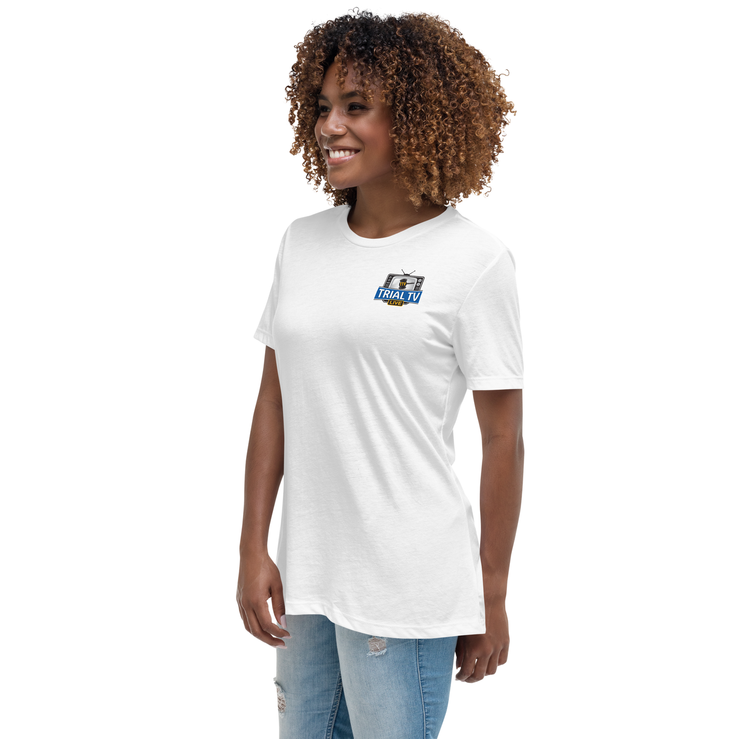 Trial TV Live Women’s “Chambers Chic” Tee
