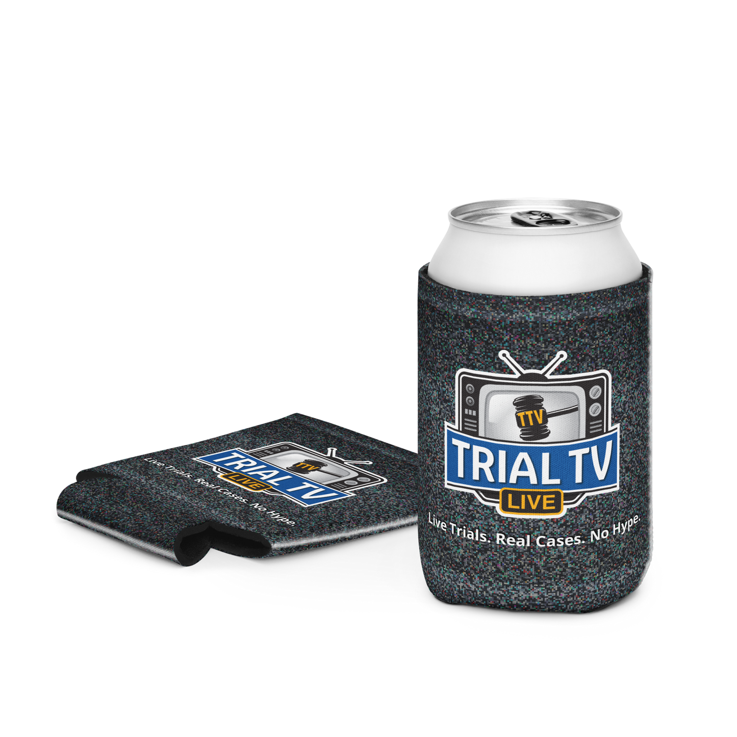 Trial TV Live “No Hype” Koozie