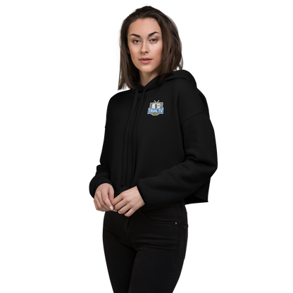 Trial TV Live Cropped Hoodie