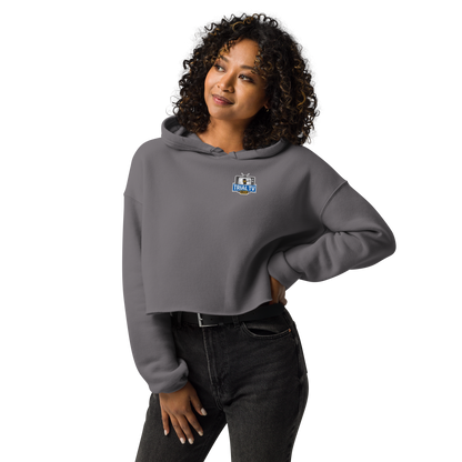 Trial TV Live Cropped Hoodie