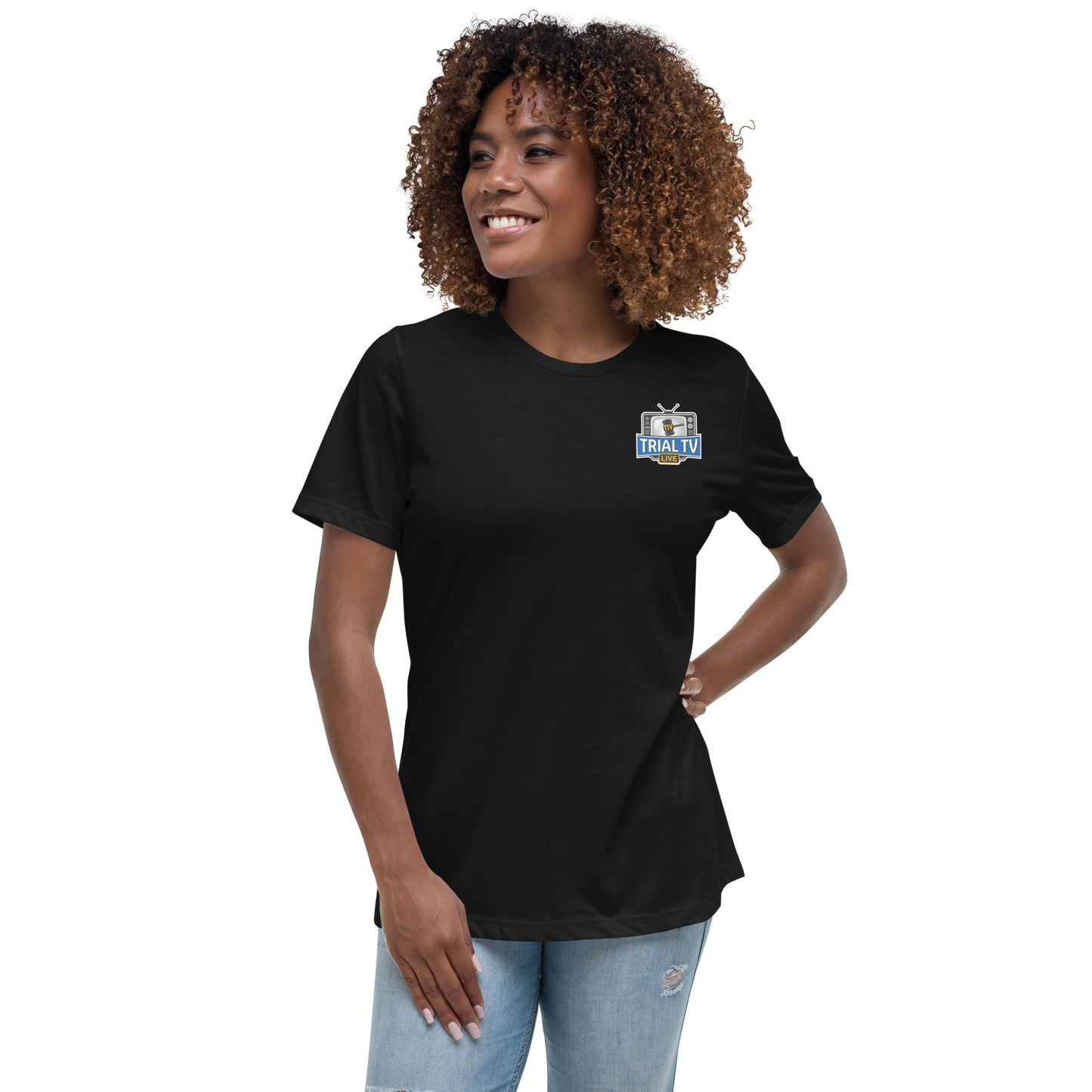 Trial TV Live Women’s “Chambers Chic” Tee