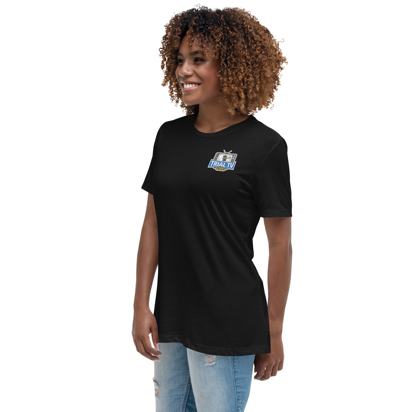 Trial TV Live Women’s “Chambers Chic” Tee