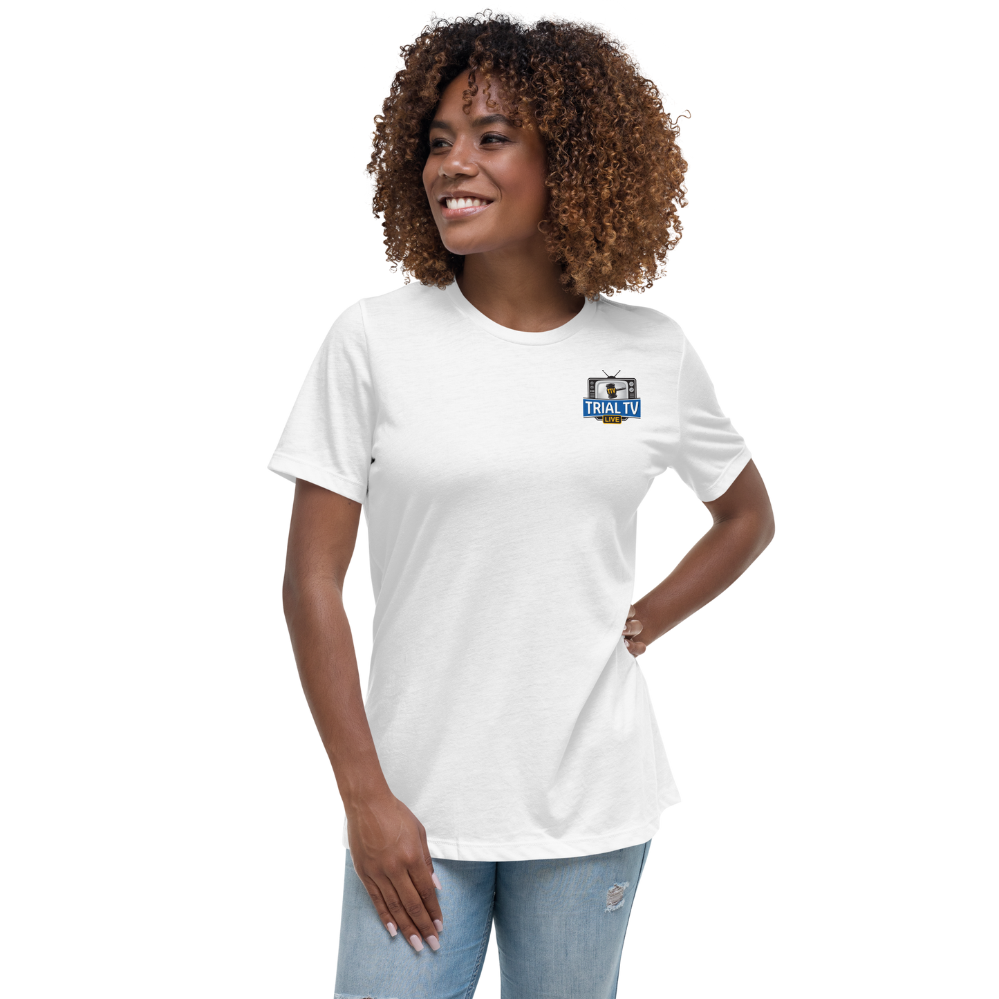 Trial TV Live Women’s “Chambers Chic” Tee