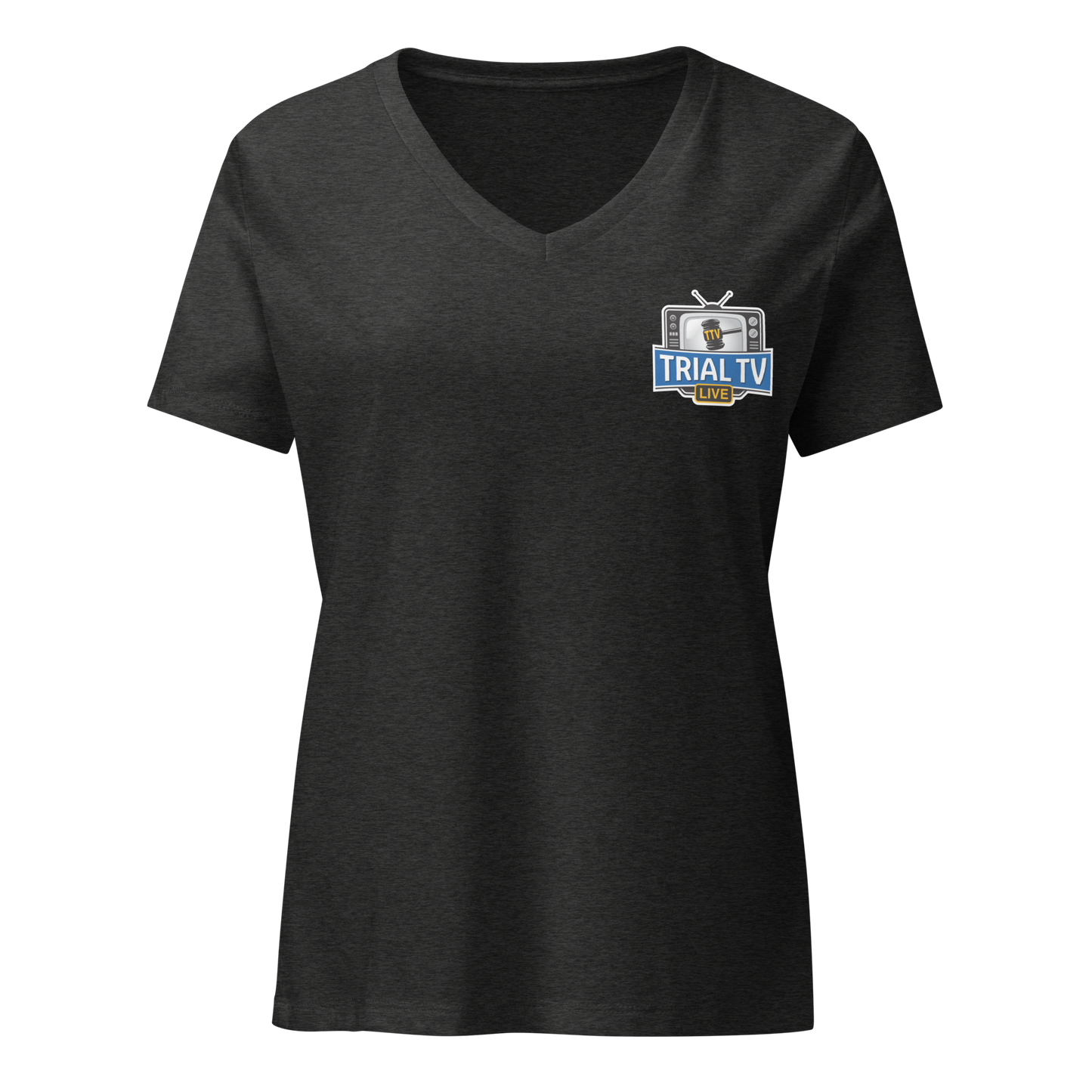 Trial TV Live Women’s Low-Cut V-Neck Tee