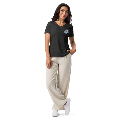 Trial TV Live Women’s Low-Cut V-Neck Tee